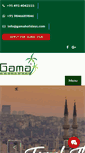 Mobile Screenshot of gamaholidays.com